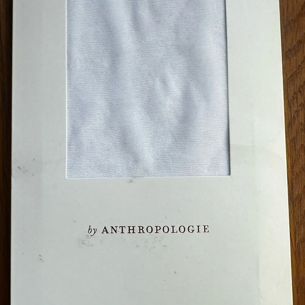 Anthropologie Sheer‎ White Hosiery/Tights